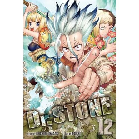Dr. Stone Vol. 1, 2, 3, 4, 5, 6, 7, 8, 9, 10, 11, 12, 13, 15, 16
