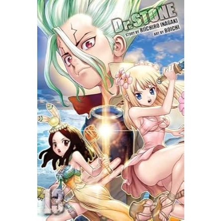Dr. Stone Vol. 1, 2, 3, 4, 5, 6, 7, 8, 9, 10, 11, 12, 13, 15, 16