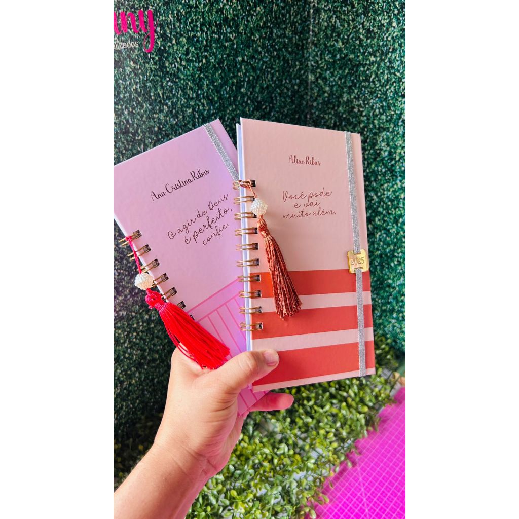 PLANNER SLIM 2026 WIRE-O PERSONLIZADO | Shopee Brasil