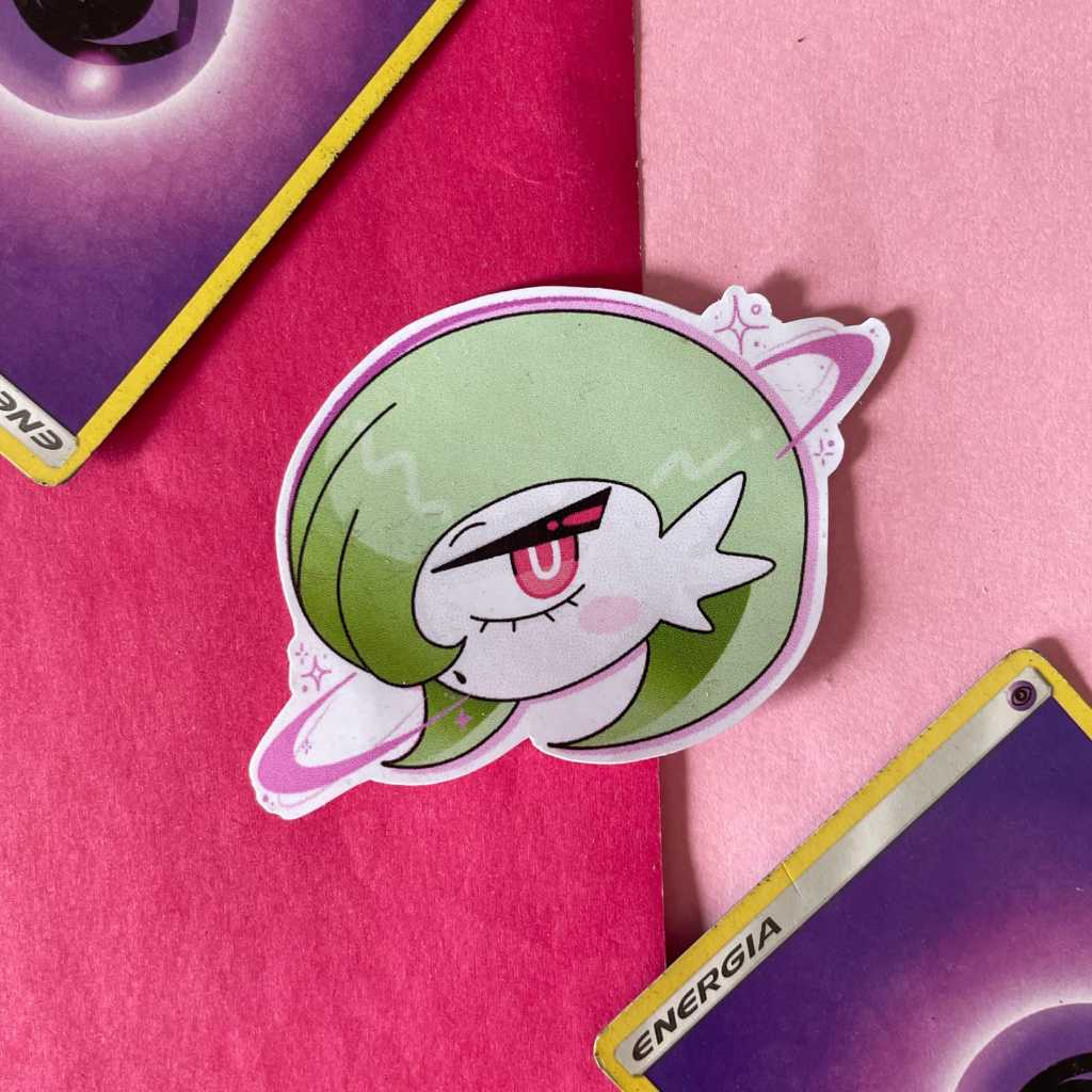 Adesivo Gardevoir Pokémon chibi ralts sticker tcg pocket cards | Shopee ...