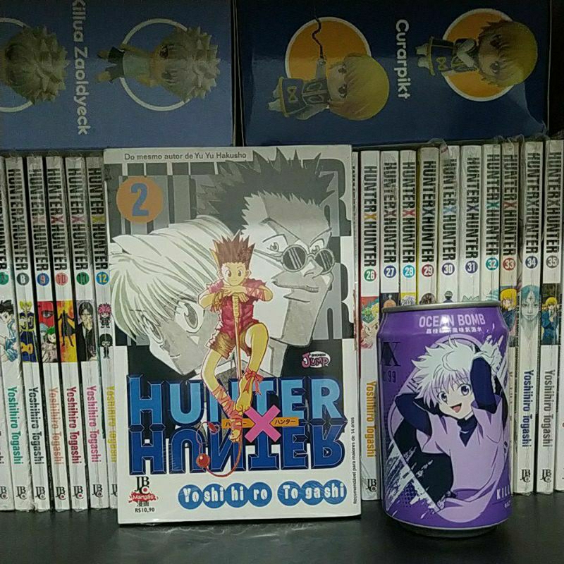 Mangá Hunter X Hunter - Volumes 1 ao 37 a escolha novos e lacrados