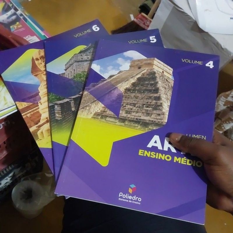 Livro - Poliedro - Lumen - Arte Ensino Médio Volumes 4 5 e 6 | Shopee ...