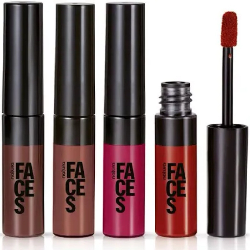 Batom Líquido Faces Natura Matte – Cores Intensas e Acabamento ...