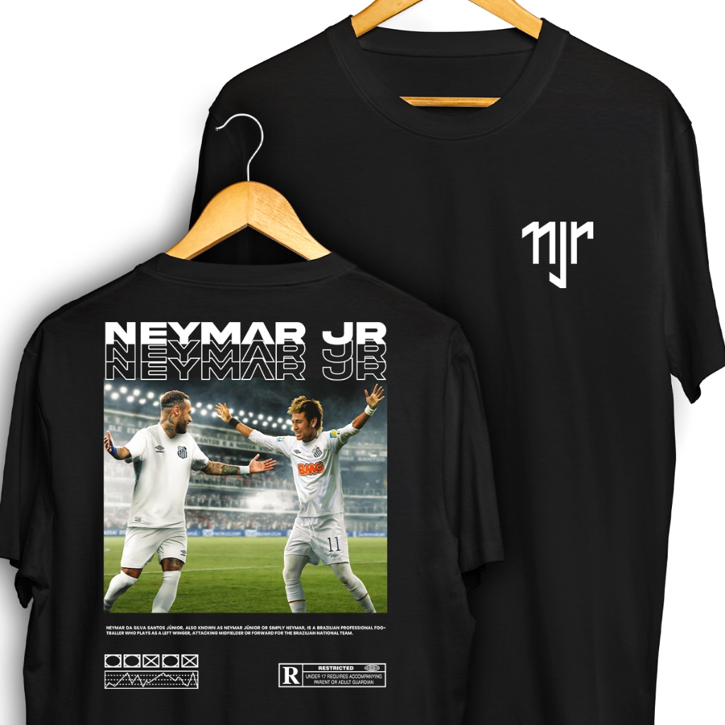 Camiseta Neymar Jr Njr Ney Passado e Futuro Sant Streetwear Blusa ...