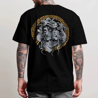 Camiseta Diverse Medusa 100% Algodao Estampado