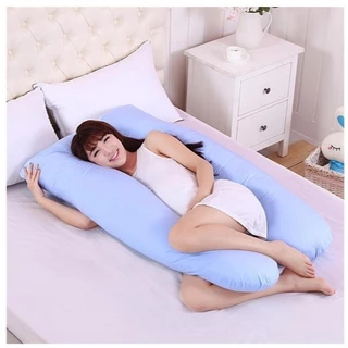 Almofada Travesseiro Para Gestante Corpo Formato U Anatômico - 1,20m em Oferta na Shopee