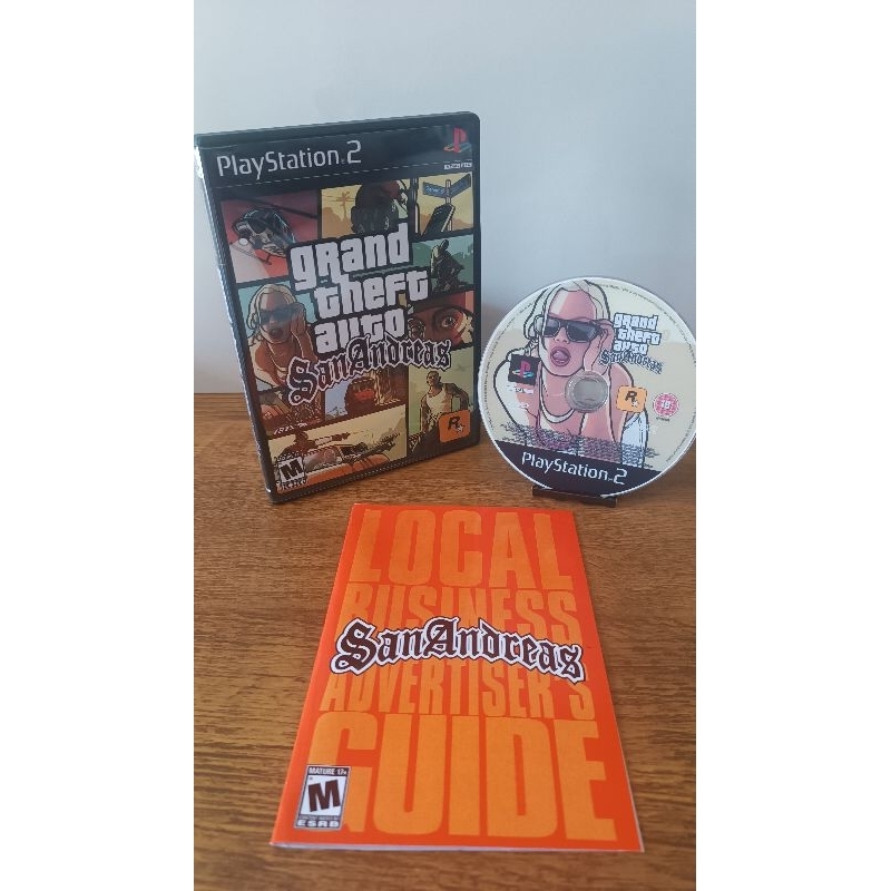 Jogo GTA San Andreas - Playstation 2