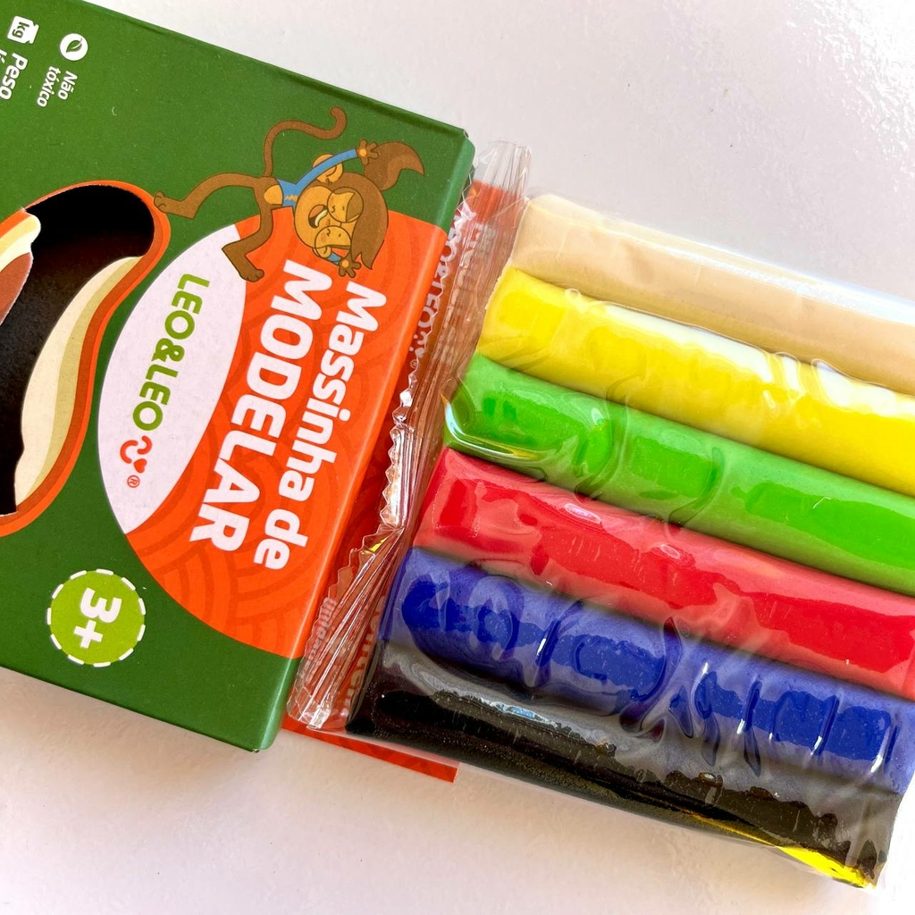 Massinha de Modelar 6 Cores | Shopee Brasil