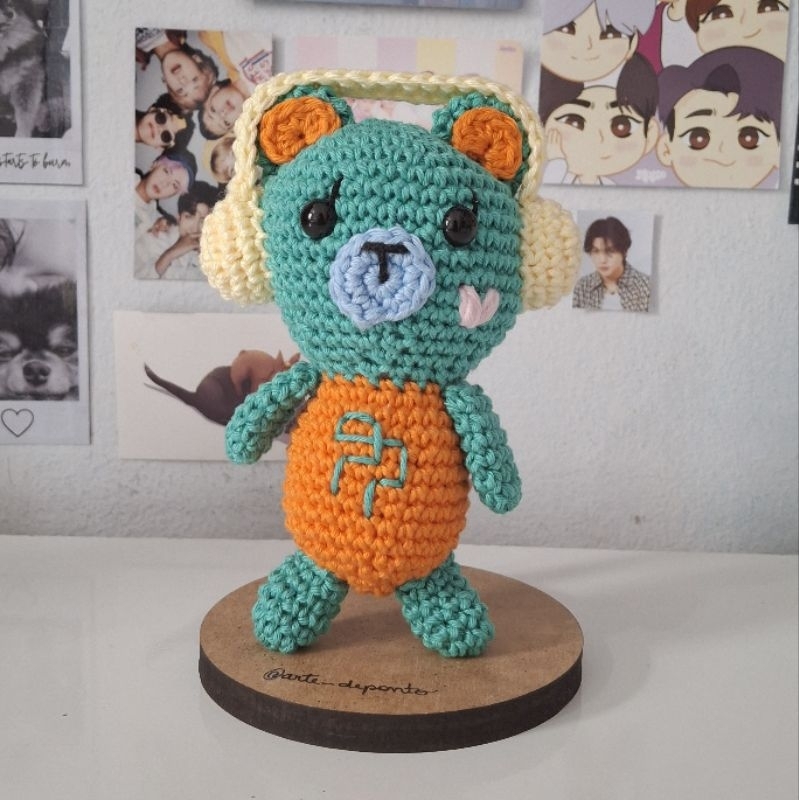PERMPOON PONDPHUWIN ぬいぐるみ Permpoon PondPhuwin doll | Shopee Brasil