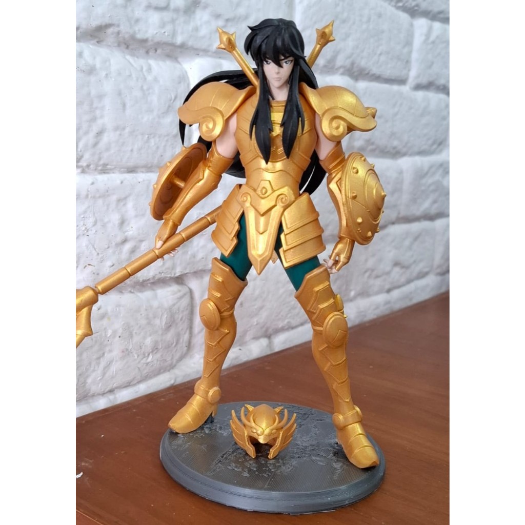 Action Figure (boneco) - Saint Seiya Shiryu Libra - Cavaleiros do