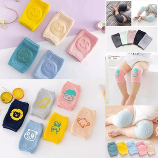 Kit De Joelheiras Com 1 Par Antiderrapante Bebê Engatinhar em Oferta na Shopee