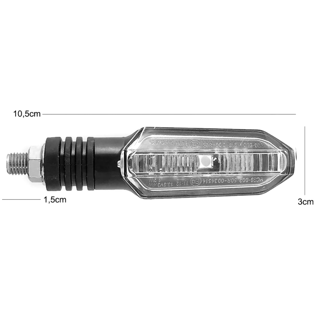 Pisca de LED para Kawasaki Z300 Z400 Z650 Z800 Z900 Z1000 ER-6N