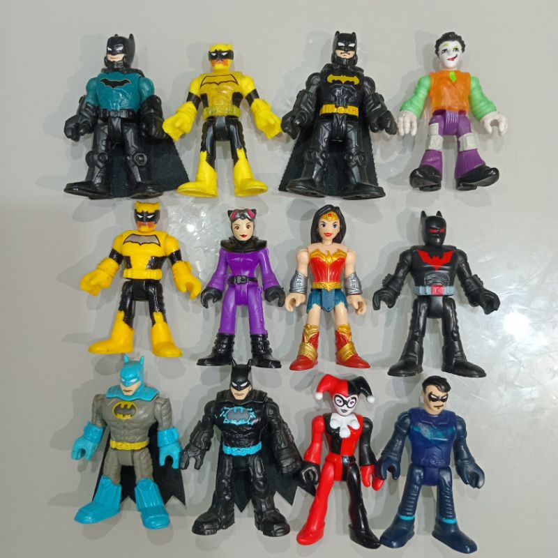 Bonecos Originais da Imaginext DC super amigos | Shopee Brasil