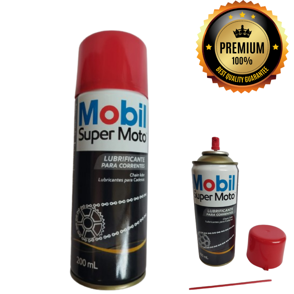 Lubrificante Spray Corrente Mobil Super Moto Chain Lub 200ml | Shopee ...