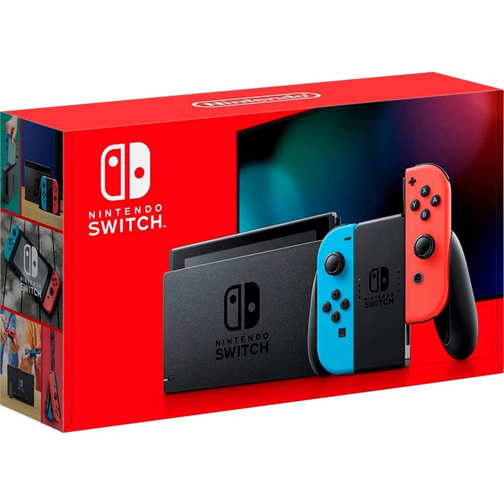 Nintendo Switch 1 V2 Neon Desbloqueado Novo 320GB/580GB/1TB até