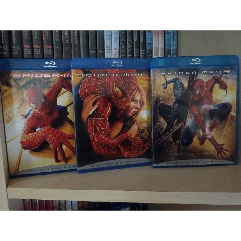 Blu-ray Trilogia Homem aranha (importado) | Shopee Brasil