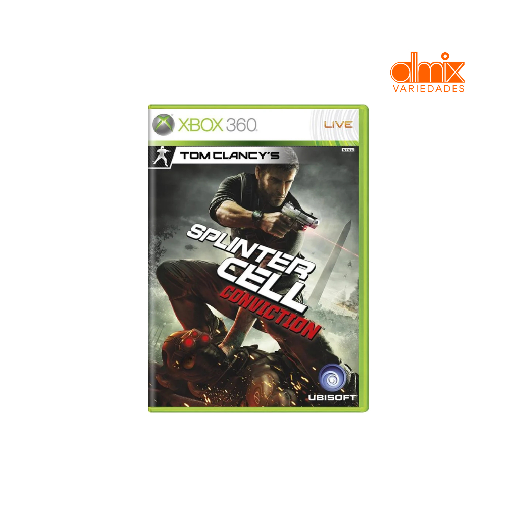 Jogo Tom Clancy's Splinter Cell Conviction Xbox 360 Mídia Física ...