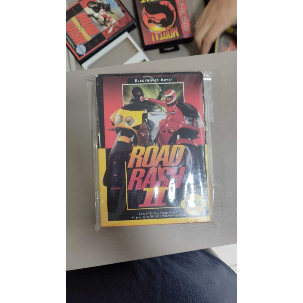Jeux ROAD RASH 2 SEGA Megadrive complet En Boîte