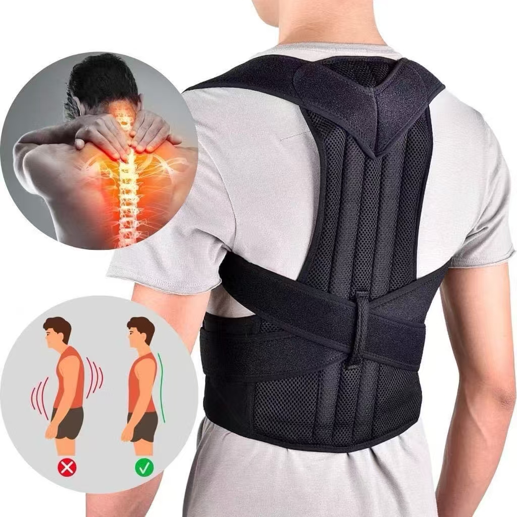 Corretor Postura Cinta Postural Para Coluna Corrigir Postura Protetor ...
