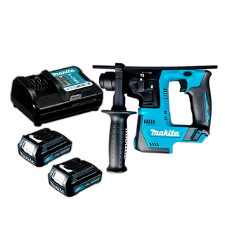 Martelete Rotativo Á Bateria 12V Makita + Bateria + Carregador para Concreto Madeira Mármore Granito em Oferta na Shopee