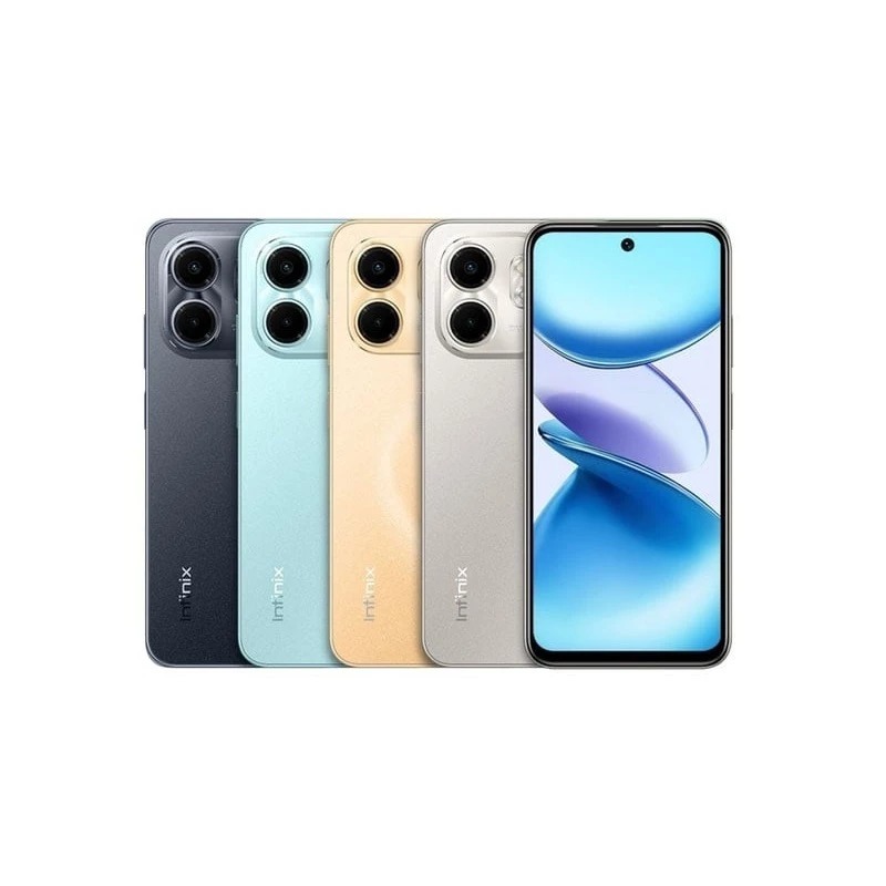 Infinix Smart 9, 128GB/4GB RAM - 64GB/3GB RAM, Câmera 13MP, Mediatek Hélio G81 - Versão global