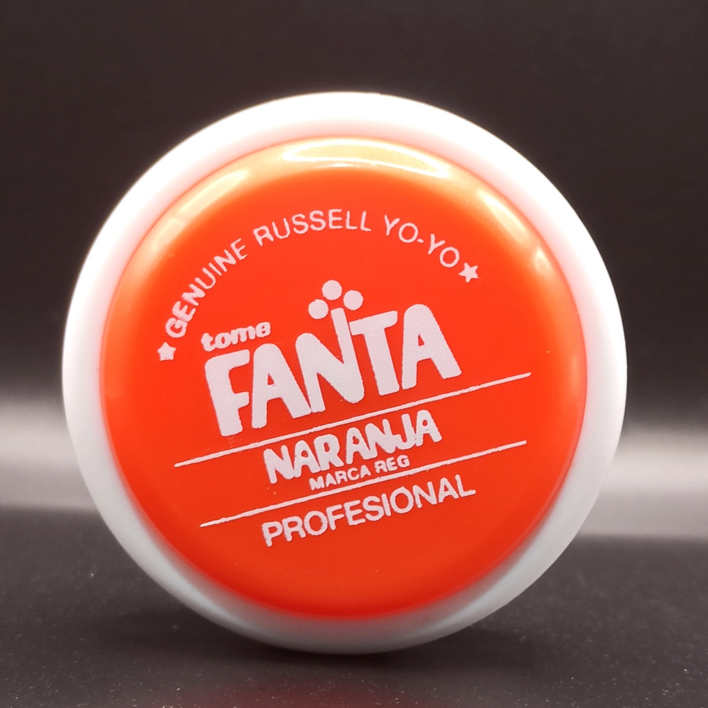yoyo profissional Fanta Laranja Serie Espanhola ioio de eixo fixo