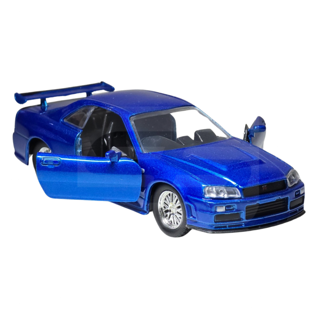 Miniatura Nissan Skyline GTR R34 Velozes e Furiosos 1/32 | Shopee
