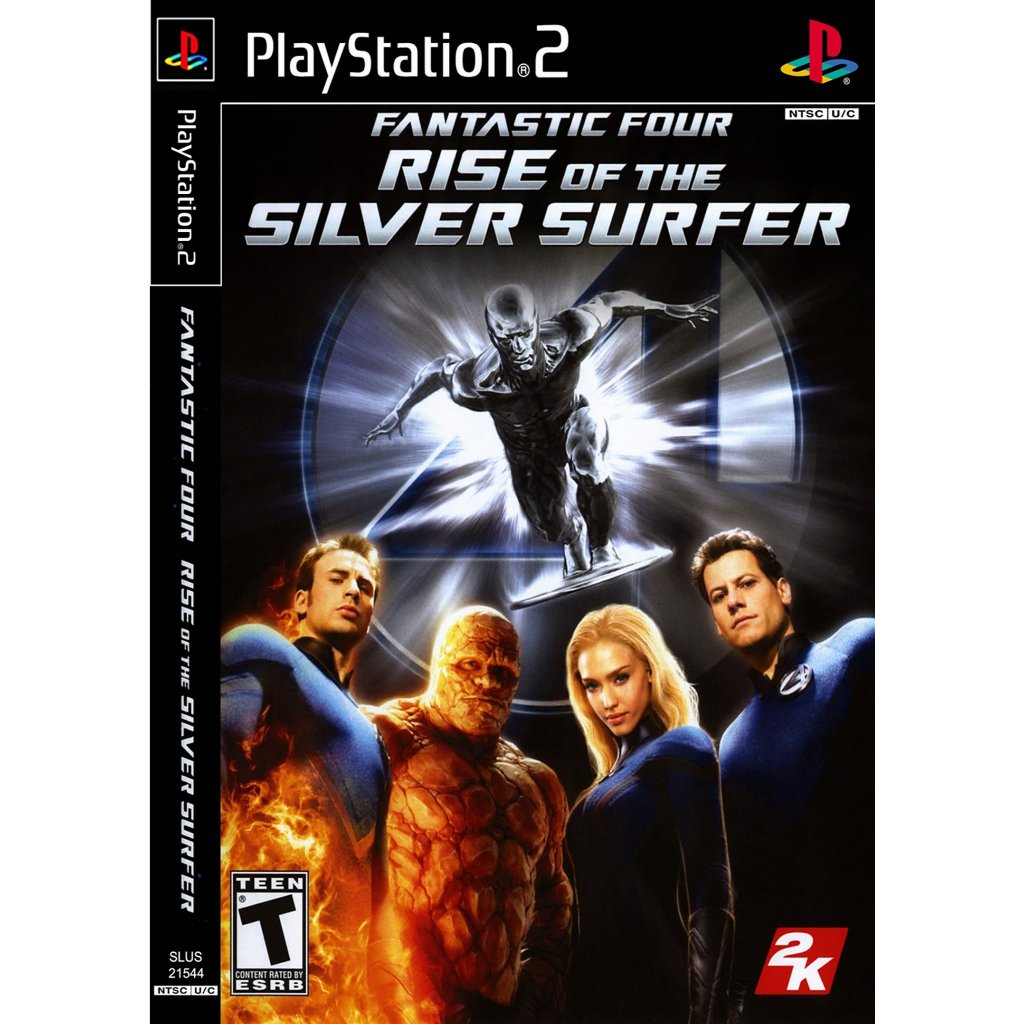 Quarteto Fantastico e o Surfista Prateado - Ps2 | Shopee Brasil
