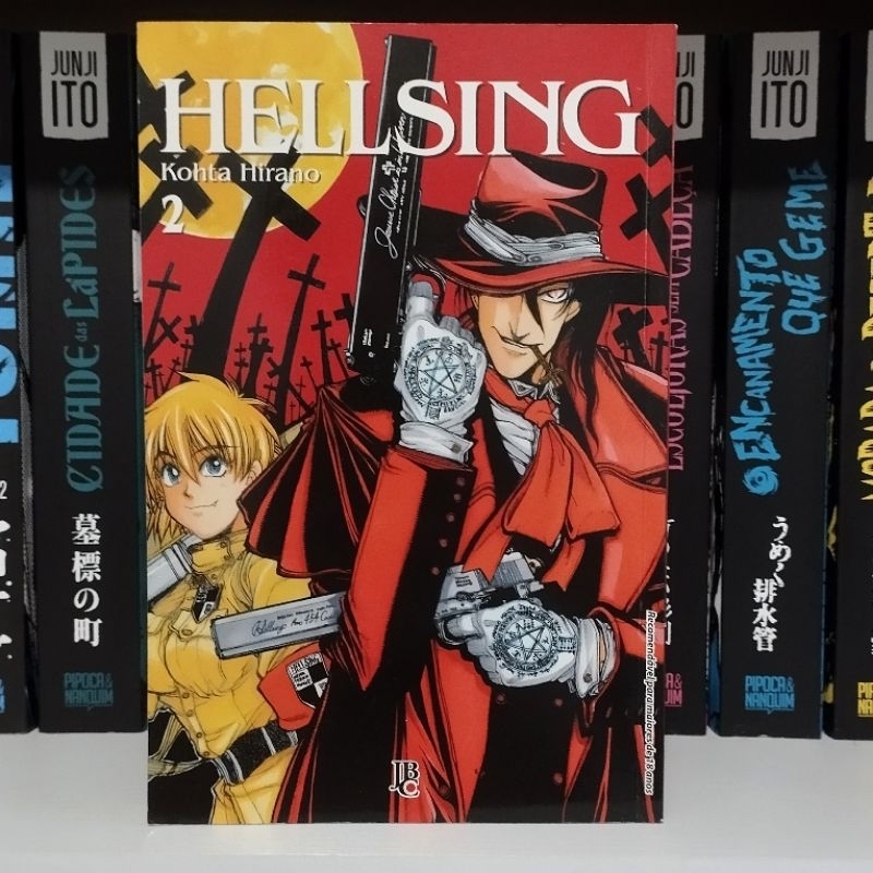 Manga Hellsing Volume 2 Editora JBC Kohta Hirano