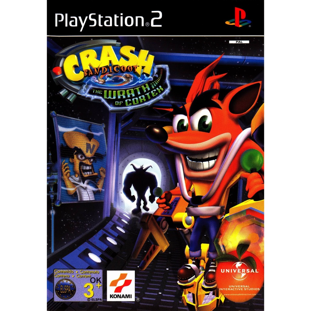 Crash Bandicoot The Wrath of Cortex Ps2 Shopee Brasil