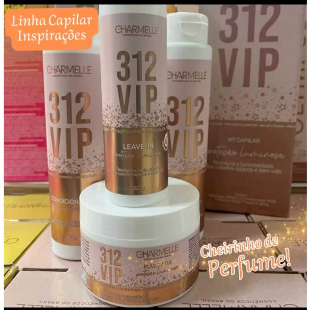 Shampoo Vip 312 Cheiro de Perfume | Shopee Brasil