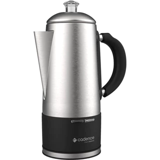 Cafeteira Italiana Gran Cadence Inox 1,5 Litros 110v 220v CAF120 Preto
