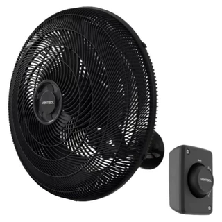 Ventilador Oscilante de Parede 50cm Ventisol New PR 130W Preto