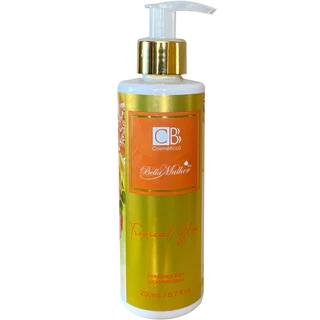 LOÇÃO HIDRATANTE TROPICAL GLOW CBB COSMÉTICOS PELE HIDRATADA E PERFUMADA