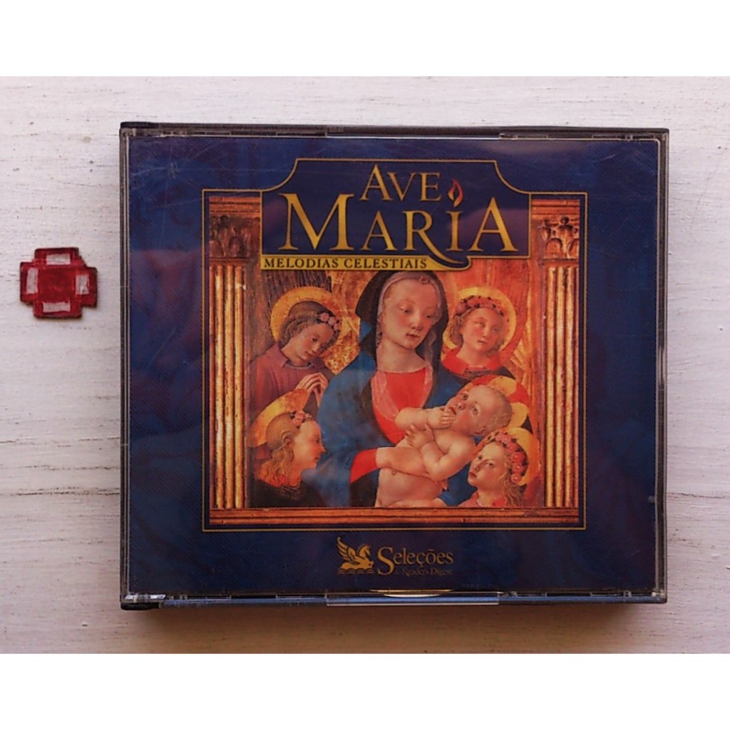 Cd Ave Maria - Melodias Celestiais - Box com 3 Mídias | Shopee Brasil