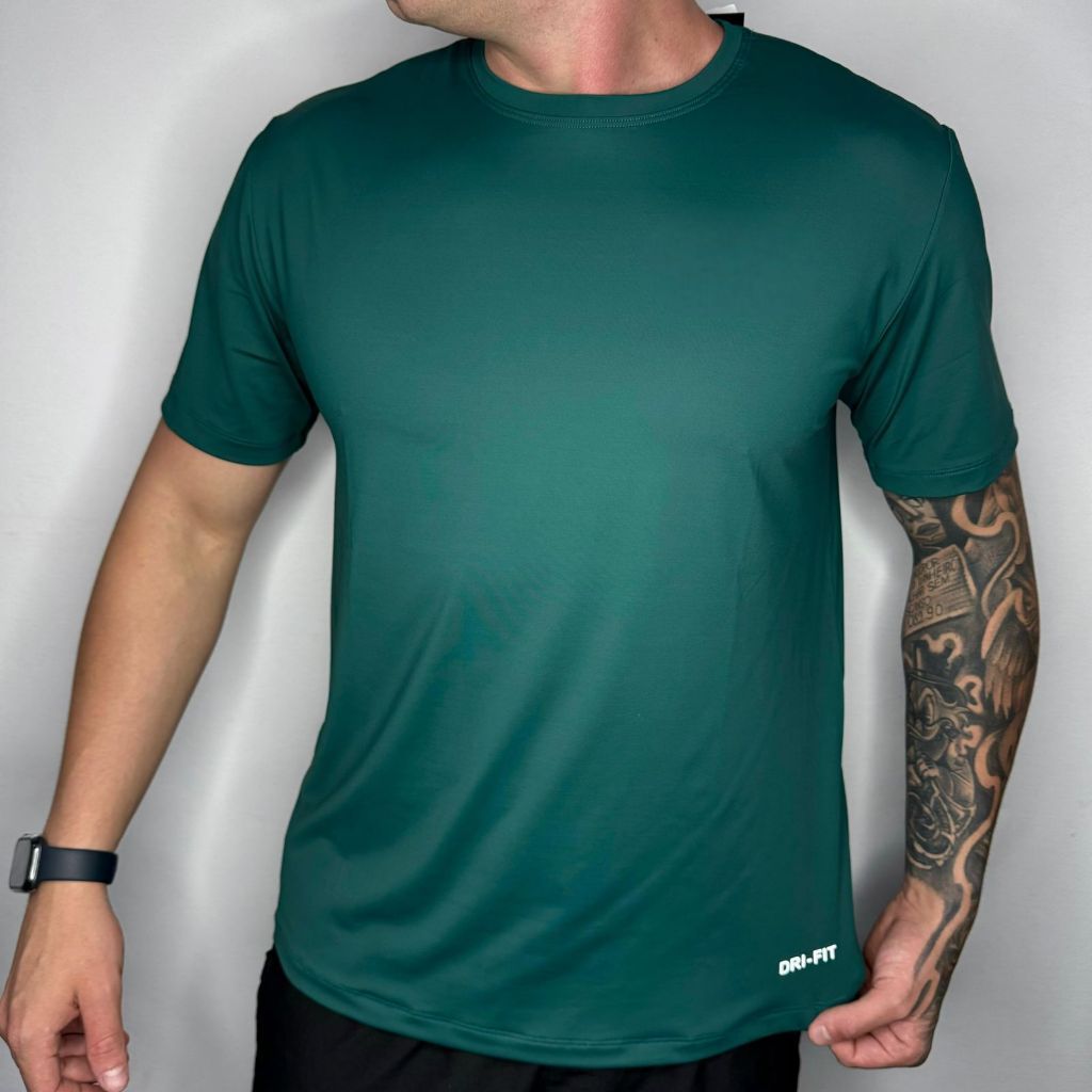 Camiseta Dry Fit Masculina 100% Poliamida Proteção UV 50'