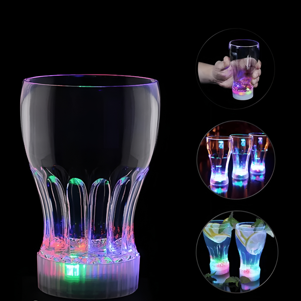 Copo Coca-Cola Led 200 ML festa aniversario carnaval balada rave ...
