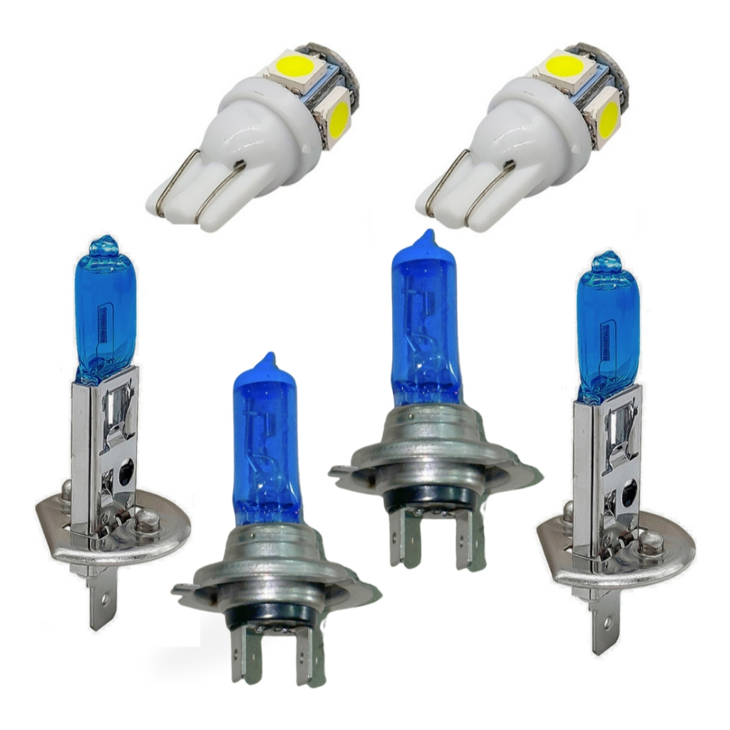 Ampoules LED Puissantes Pour Phares De Voiture – T10, H1, H7, H4, 9005 Et Plus – 72W, Couleurs Au Choix