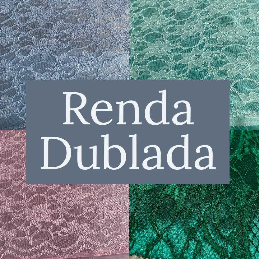 3 METROS TECIDO RENDA DUBLADA (3M X 1,50M) | Shopee Brasil