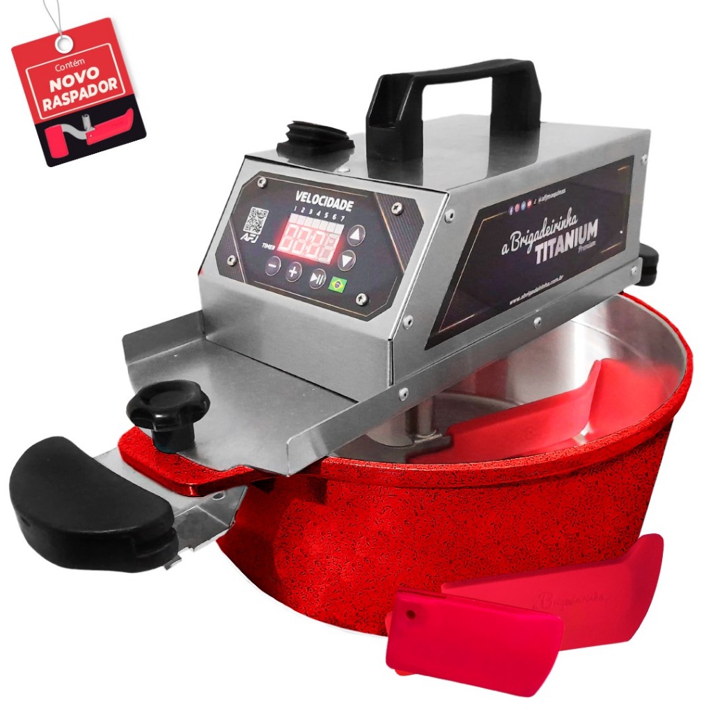 PANELA PARA MEXER DOCES A BRIGADEIRINHA 28CM MODELO TITANIUM