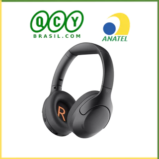 Headphone Sem Fio QCY H3 LITE ANC Adaptativo Multiponto Bluetooth TWS 5.3 60h - Preto e Branco