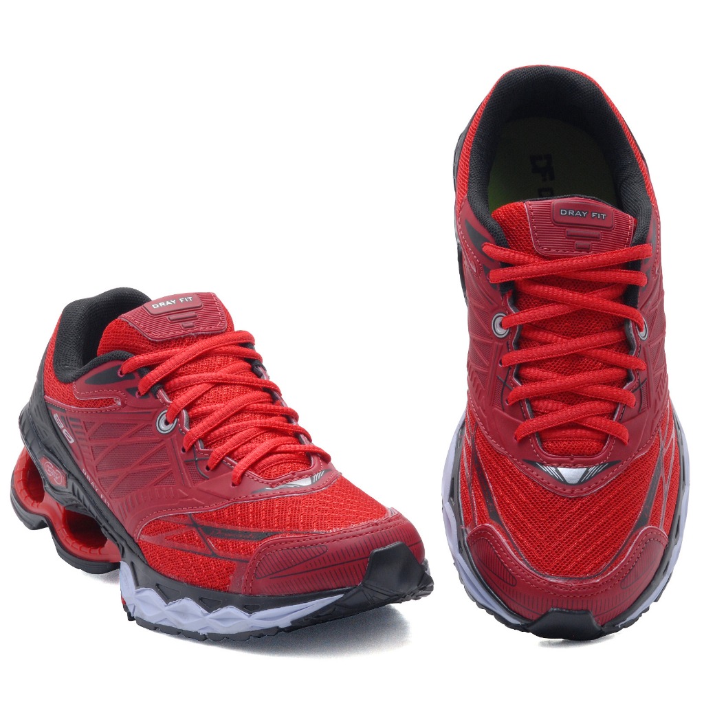 Tenis Masculino Feminino Sola com amortecedor Corrida Caminhada ...