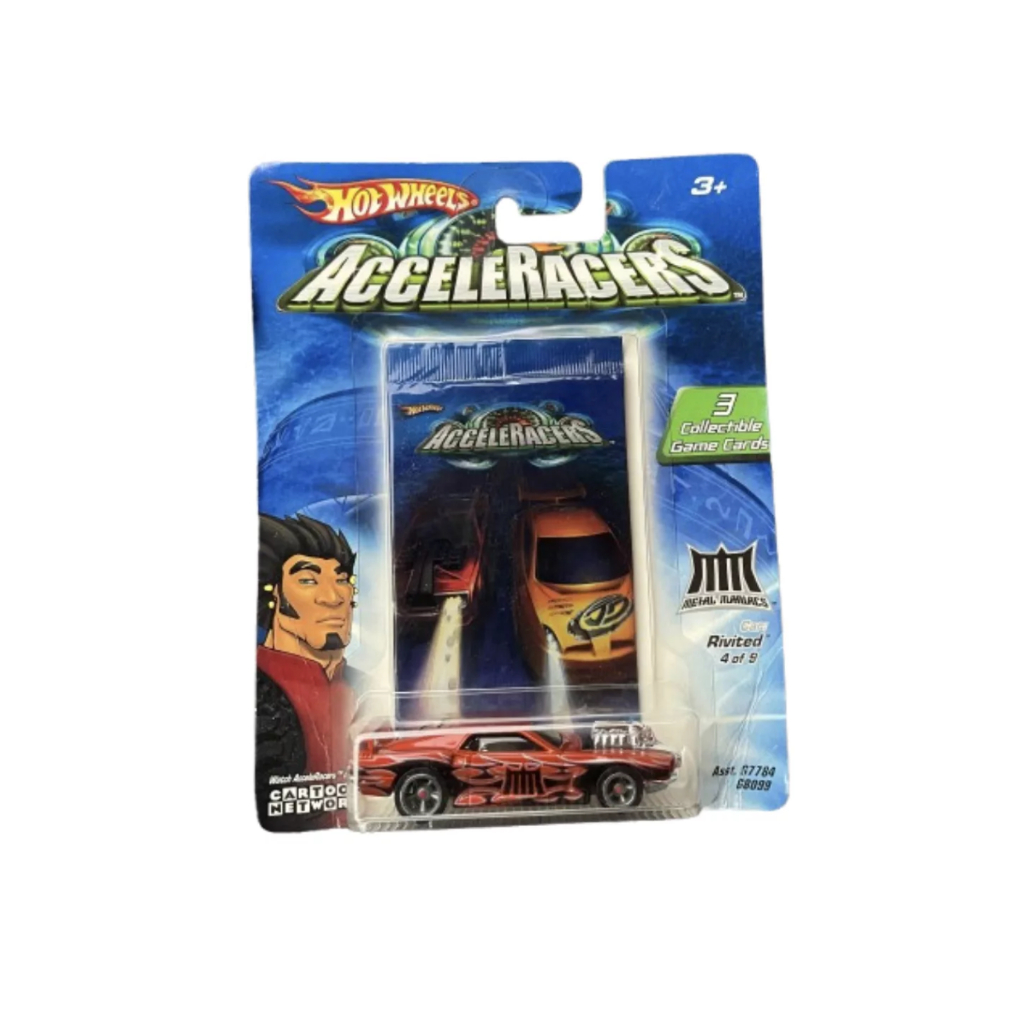 Hot Wheels Acceleracers - Rivited Metal Maniacs 1:64 | Shopee Brasil