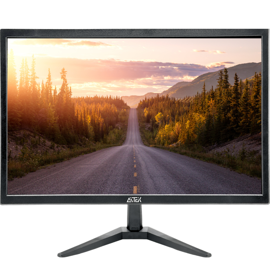 Monitor 22 polegadas Full HD 75hz HD-MI VGA Áudio Design Moderno ...