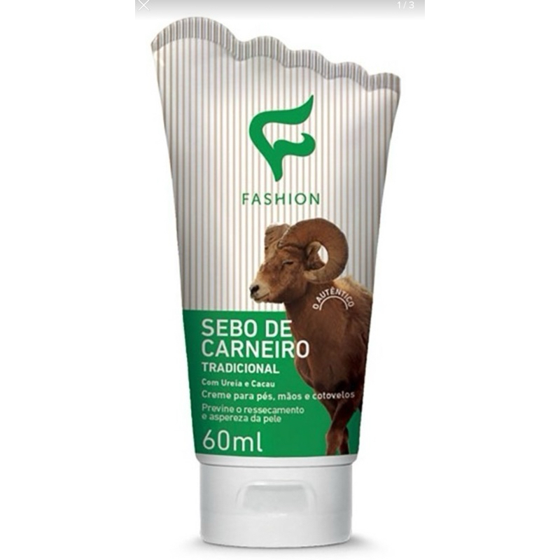 CREME TRADICIONAL SEBO DE CARNEIRO FASHION 200ML