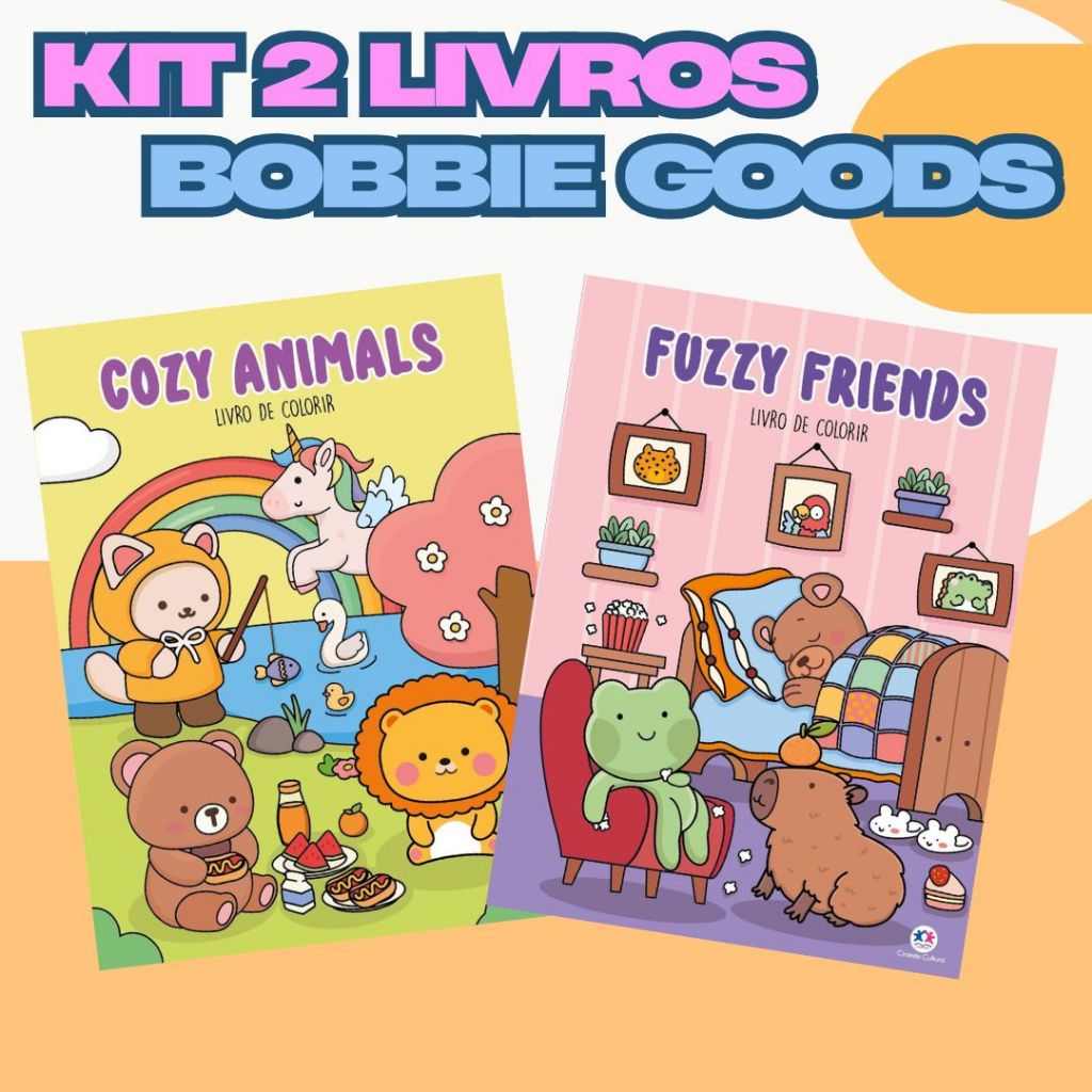 Cozy Animals + Fuzzy Friends Bobbie goods | Shopee Brasil