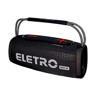 Caixa de som Portátil Boombox 50w - EL-1063 - Eletromex em Oferta na Shopee