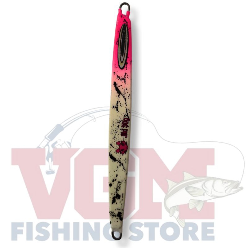 Gefischtter 3 Stück Angel-Jigs vertikale Salzwasser-Jigs Metall-Jigging Löffel langsam Jigging