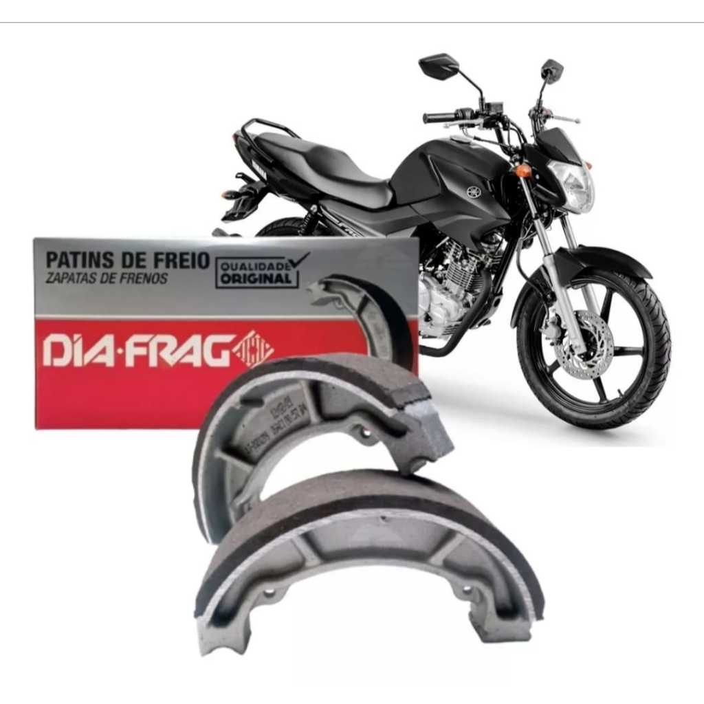 LONA PATIM DE FREIO MODELO ORIGINAL DIAFRAG MOTO YAMAHA YBR / FACTOR