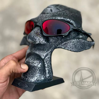 Óculos Black vermelho Escuro de ferro 100% Metal em Oferta na Shopee